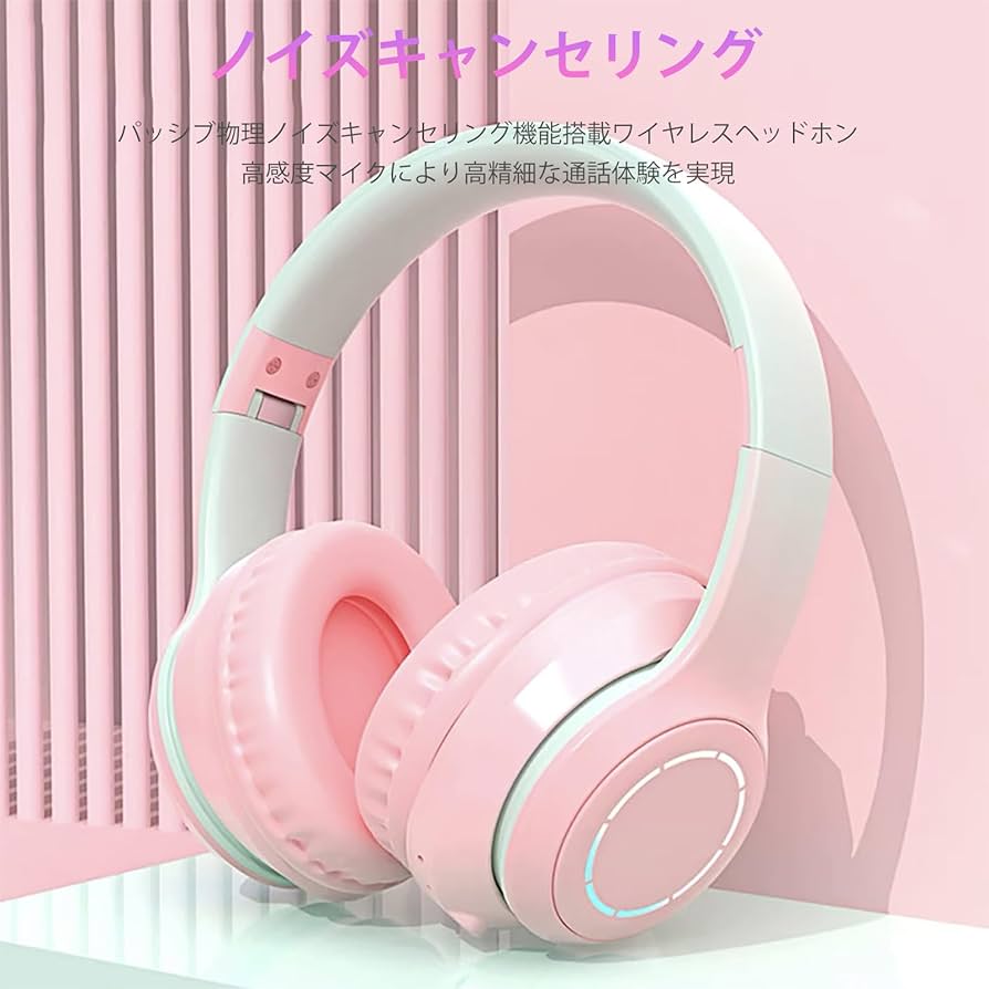 Amazon.co.jp: ヘッドフォン、オーバーイヤーヘッドセット HD